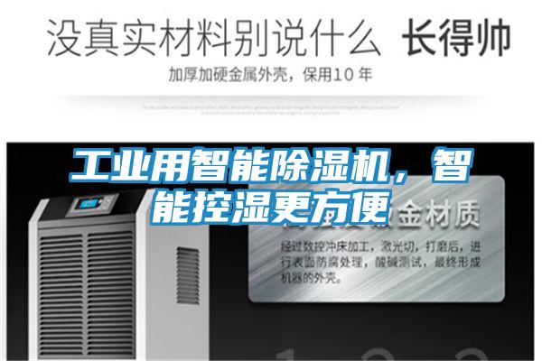 工业用智能除湿机，智能控湿更方便