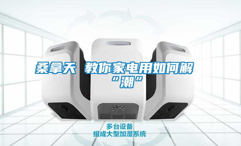 桑拿天 教你家电用如何解“潮”