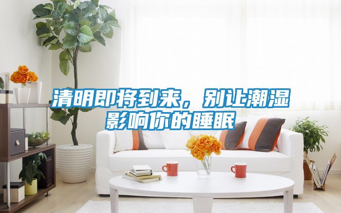 清明即将到来，别让潮湿影响你的睡眠