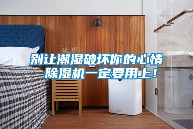 别让潮湿破坏你的心情 除湿机一定要用上！