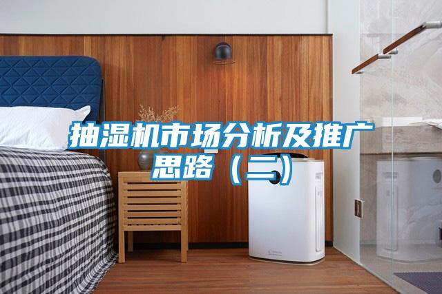 抽湿机市场分析及推广思路（二）