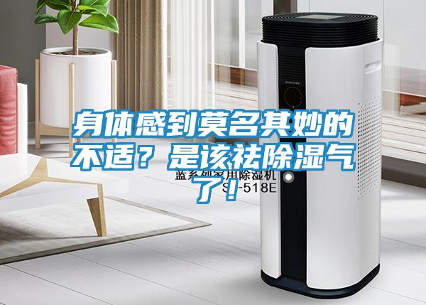 身体感到莫名其妙的不适？是该祛除湿气了！
