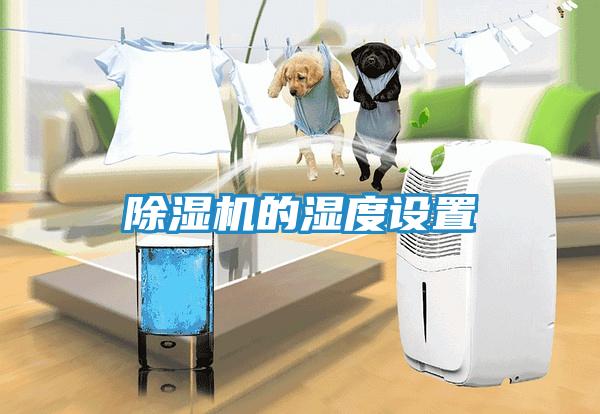 除湿机的湿度设置