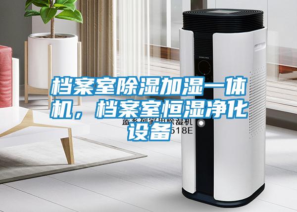档案室除湿加湿一体机，档案室恒湿净化设备
