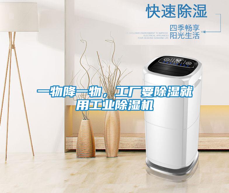 一物降一物，工厂要除湿就用工业除湿机