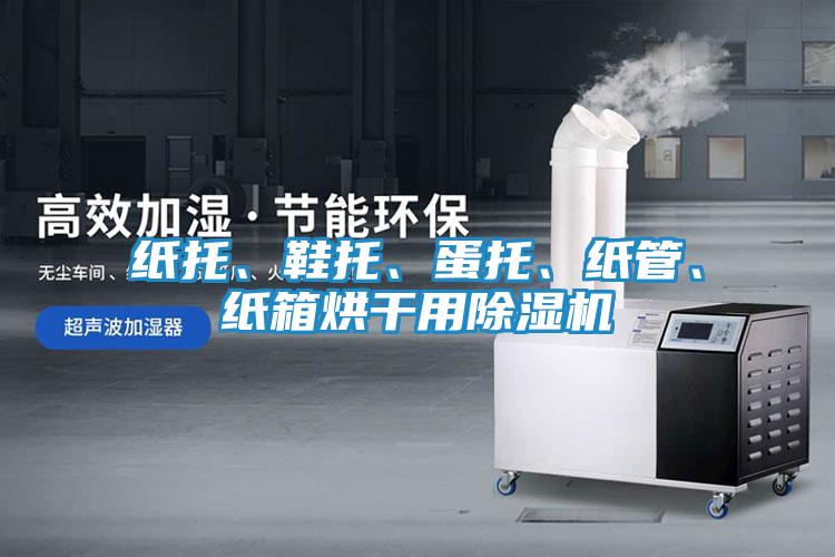 纸托、鞋托、蛋托、纸管、纸箱烘干用除湿机