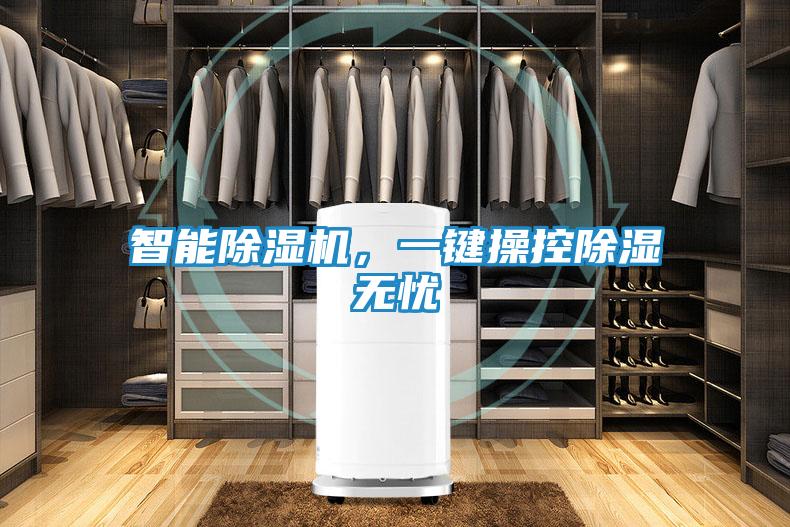 智能除湿机，一键操控除湿无忧