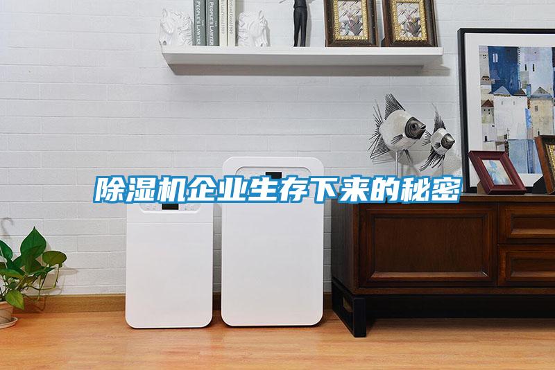 除湿机企业生存下来的秘密