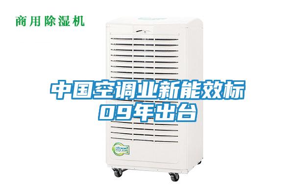 中国空调业新能效标09年出台