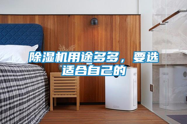 除湿机用途多多，要选适合自己的