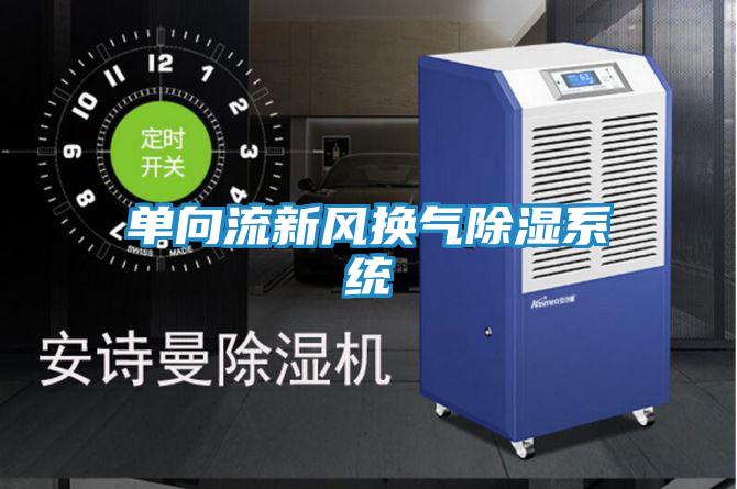 单向流新风换气除湿系统