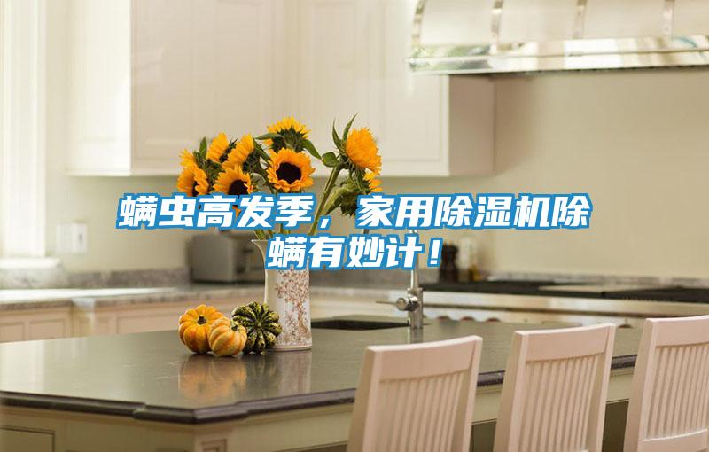螨虫高发季，家用除湿机除螨有妙计！