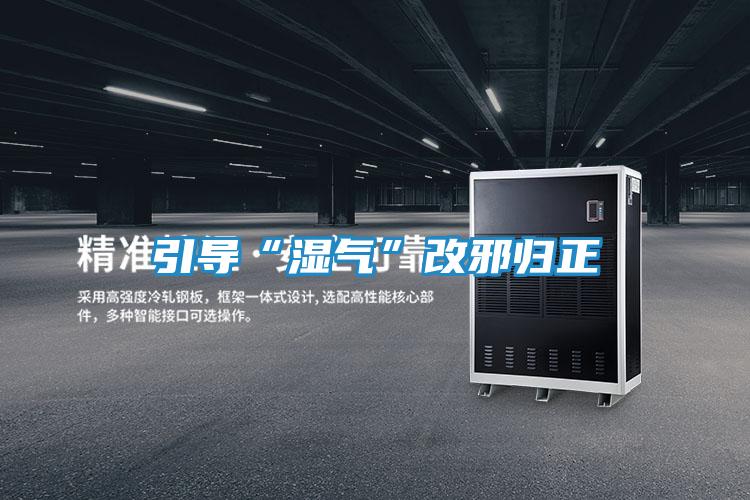 引导“湿气”改邪归正