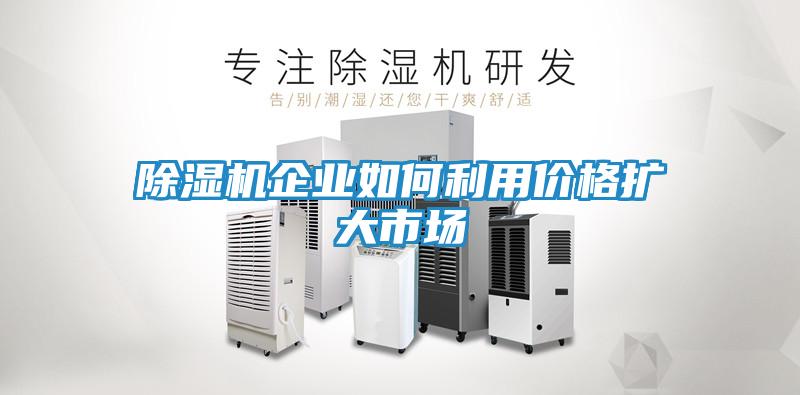 除湿机企业如何利用价格扩大市场