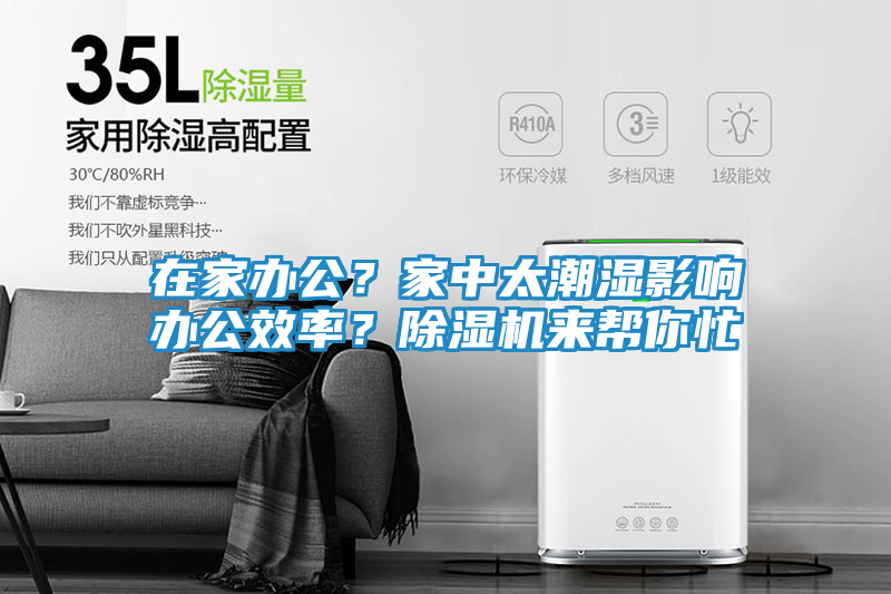 在家办公？家中太潮湿影响办公效率？除湿机来帮你忙