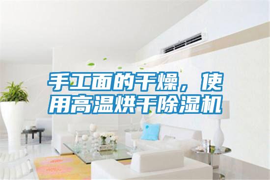 手工面的干燥，使用高温烘干除湿机