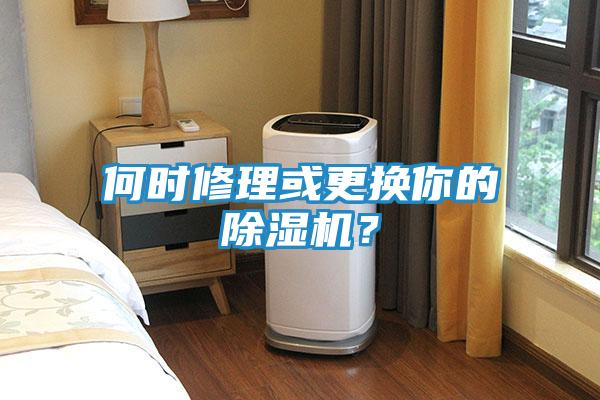 何时修理或更换你的除湿机？