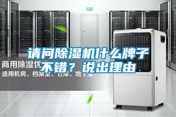 请问除湿机什么牌子不错？说出理由