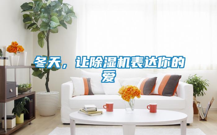 冬天,让除湿机表达你的爱