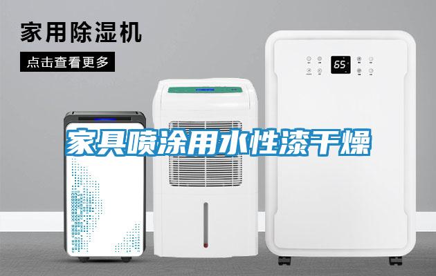 家具喷涂用水性漆干燥