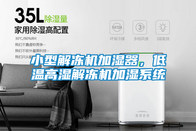 小型解冻机加湿器,低温高湿解冻机加湿系统