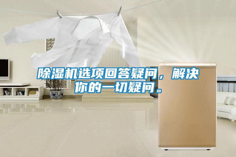除湿机选项回答疑问，解决你的一切疑问。