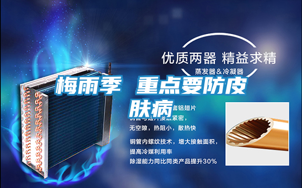 梅雨季 重点要防皮肤病