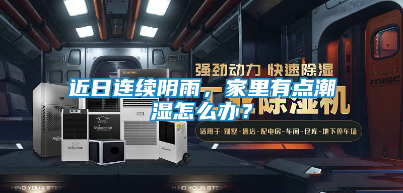 近日连续阴雨，家里有点潮湿怎么办？