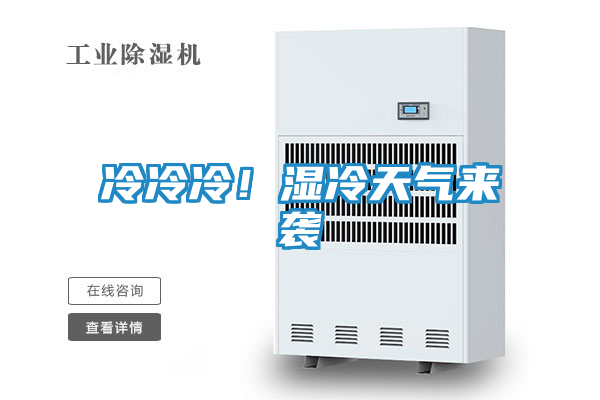 冷冷冷！湿冷天气来袭