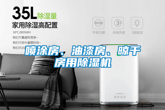 喷涂房、油漆房、晾干房用除湿机