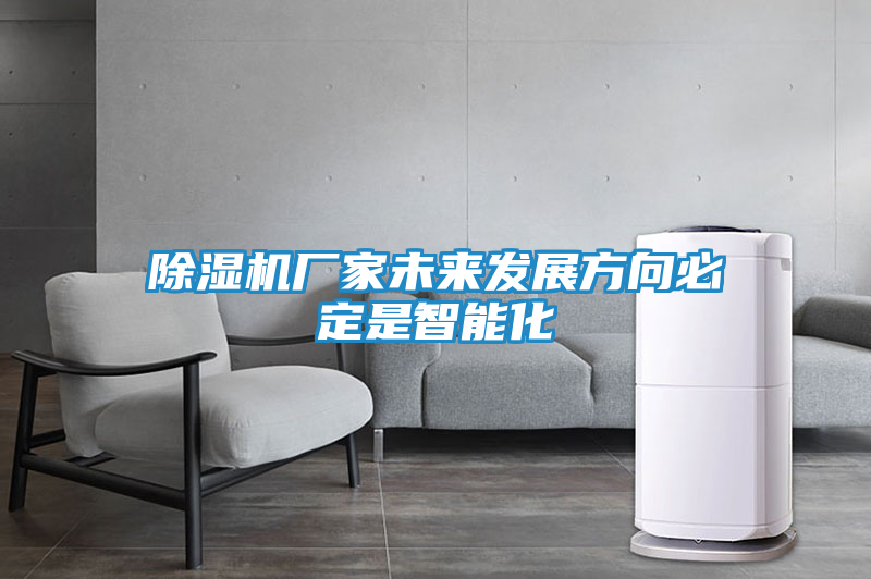 除湿机厂家未来发展方向必定是智能化