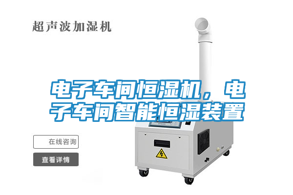 电子车间恒湿机，电子车间智能恒湿装置
