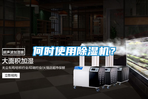 何时使用除湿机？