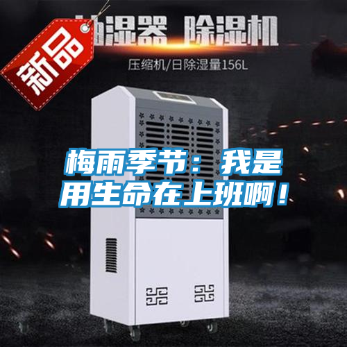 梅雨季节:我是用生命在上班啊!