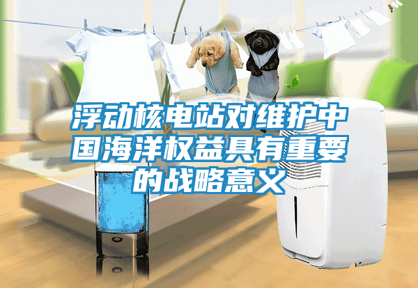 浮动核电站对维护中国海洋权益具有重要的战略意义