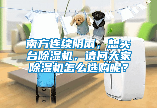 南方连续阴雨,想买台除湿机,请问大家除湿机怎么选购呢?