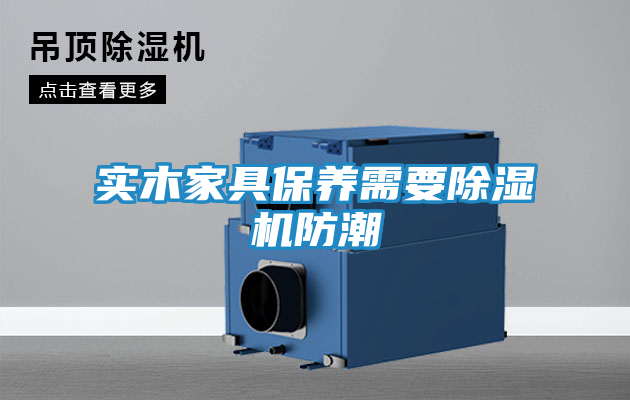 实木家具保养需要除湿机防潮