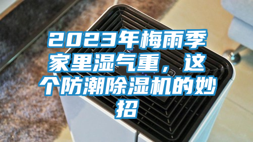 2023年梅雨季家里湿气重，这个防潮除湿机的妙招