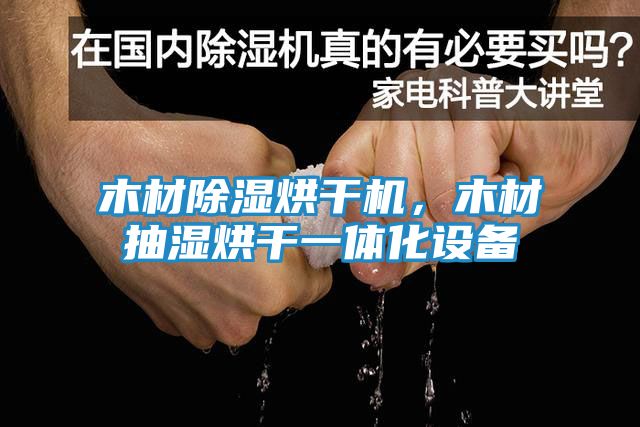 木材除湿烘干机，木材抽湿烘干一体化设备