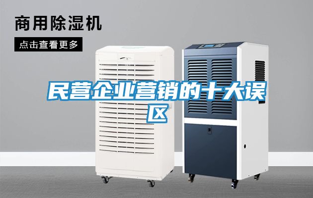 民营企业营销的十大误区