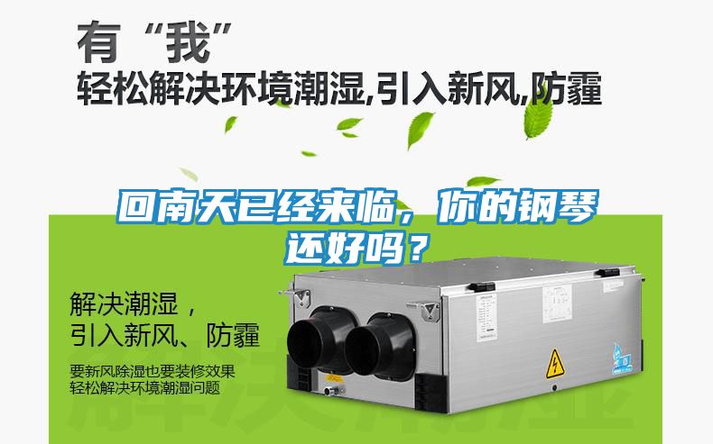 回南天已经来临，你的钢琴还好吗？