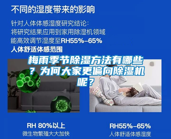 梅雨季节除湿方法有哪些？为何大家更偏向除湿机呢？