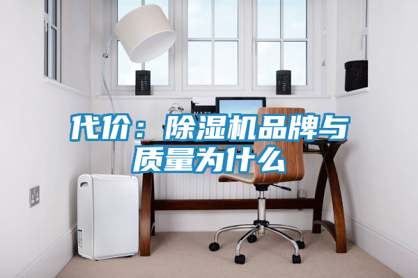 代价：除湿机品牌与质量为什么