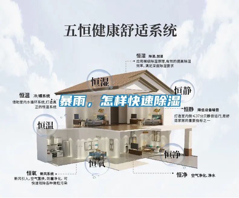 暴雨，怎样快速除湿