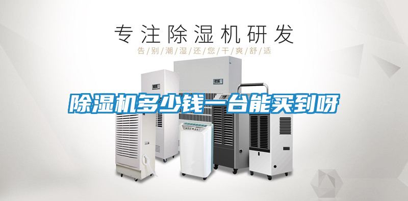 除湿机多少钱一台能买到呀