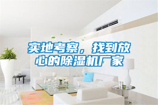 实地考察，找到放心的除湿机厂家