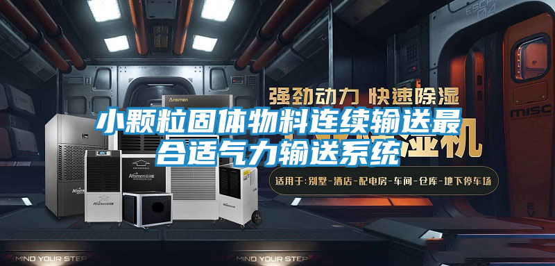 小颗粒固体物料连续输送最合适气力输送系统