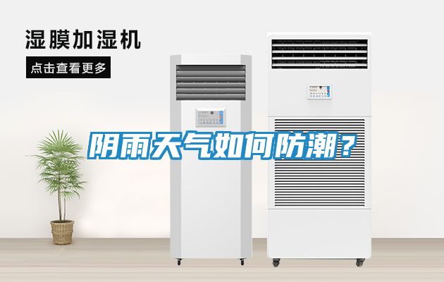 阴雨天气如何防潮？