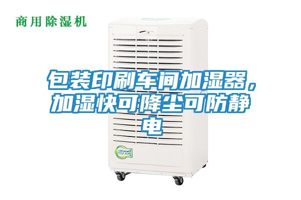 包装印刷车间加湿器，加湿快可降尘可防静电