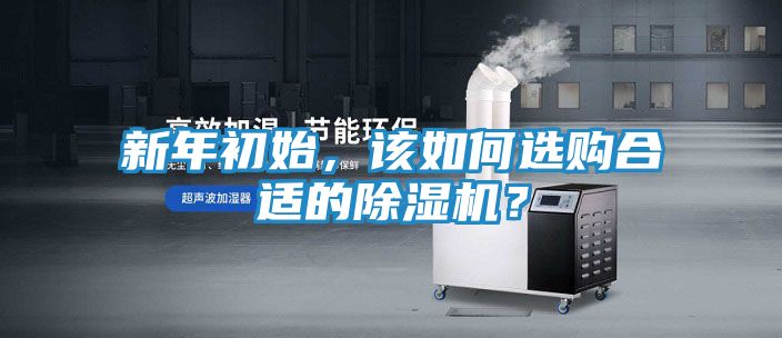 新年初始，该如何选购合适的除湿机？